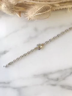 Pulsera Plata y Oro - Margarita
