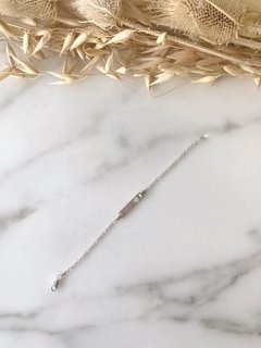 Pulsera Plata y Oro - Identidad Bebe N°2