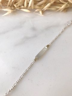 Pulsera Plata y Oro - Identidad Bebe N°2 - comprar online
