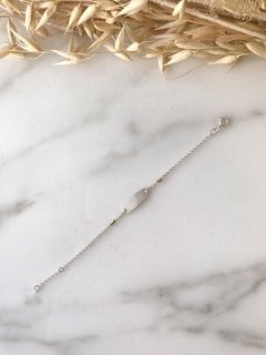 Pulsera Plata y Oro - Identidad Bebe N°3