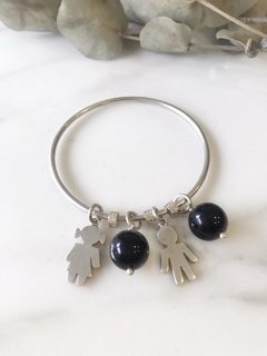 Pulsera Plata 925 - Esclava Nenes (DD)