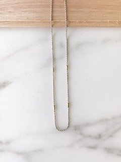 Cadena Plata y Oro - Espiga N°0 - comprar online