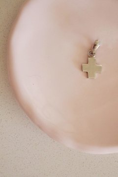 Dije Plata 925 - Cruz Equilibrio I (DI33)