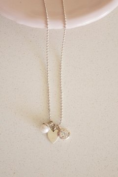 Collar Plata 925 - Mini Dijes (CA617) - ROMINA relojeria+joyeria