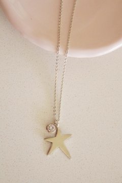 Collar Plata 925 - Star III + Cubic (CA.CE) en internet
