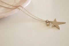 Collar Plata 925 - Star III + Cubic (CA.CE) - comprar online