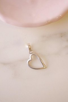 Dije Plata 925 - Corazón Calado (DI23)