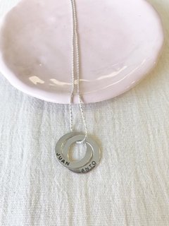 Dije Plata 925 - Arandela Rusa II + Grabado
