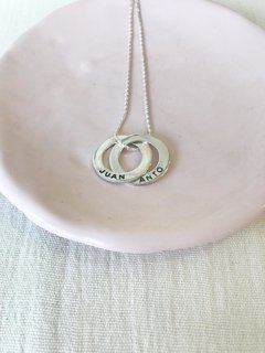 Dije Plata 925 - Arandela Rusa II + Grabado - comprar online