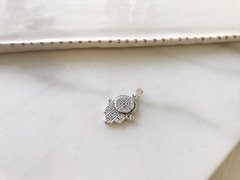 Dije Plata Inflada 925 - Mano de Fatima N°2 - comprar online