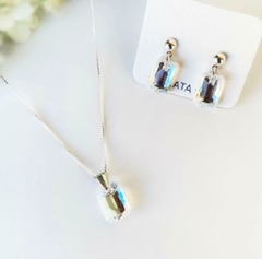 Aros Crystal & Plata 925 - Blühe 13-523 - ROMINA relojeria+joyeria