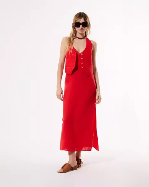 Vestido Palermo - Rojo