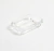 JABONERA ACRÍLICO CRISTAL CUADRADO 12X3 CM