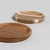 SET X 2 BANDEJITAS REDONDAS VASSA DE ACACIA 12 CM - Juntas con Diseño