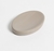 JABONERA CEMENTO OVAL 13CM - comprar online