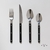 SET DE CUBIERTOS TOSCANA BLACK X 24 PIEZAS *VASSA - comprar online