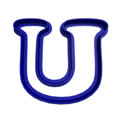 Cortantes letras 7cm Por unidad - Gisegi3D