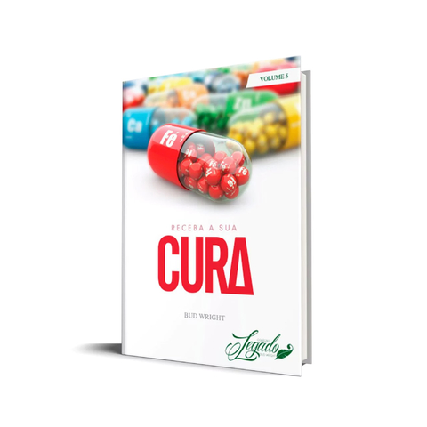 LIVRO RECEBA SUA CURA - BUD WRIGTH