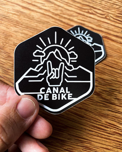 Adesivo Canal de Bike • Black