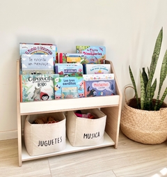 BIBLIOTECA MONTESSORI CON ESTANTE - comprar online