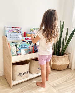 BIBLIOTECA MONTESSORI CON ESTANTE en internet