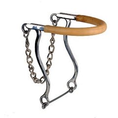 bridao, hackmore de inox longo, freio, embocadura para cavalo