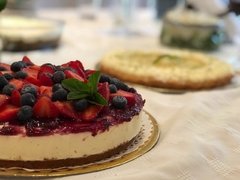 CHEESECAKE FRUTOS ROJOS. en internet