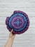 Almohadón redondo MANDALA AZUL