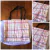 Bolsa de compras CUADRILLE LILA