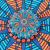 Lona Mandala TURQUESA NARANJA - comprar online