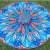 Lona Mandala TURQUESA NARANJA