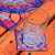 Posavasos x 6 MANDALA NARANJA - comprar online