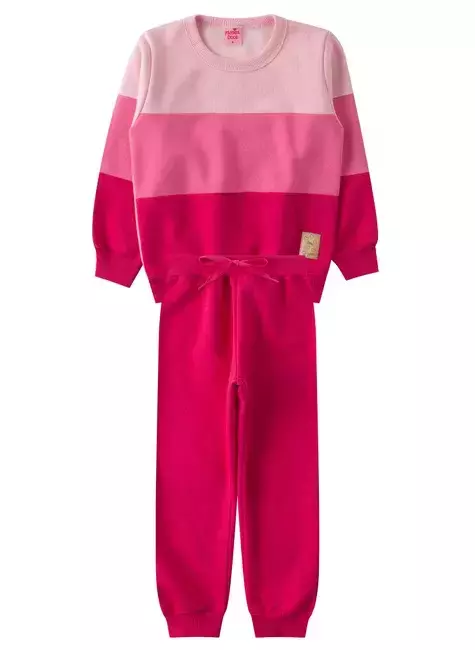 Conjunto moletom cores