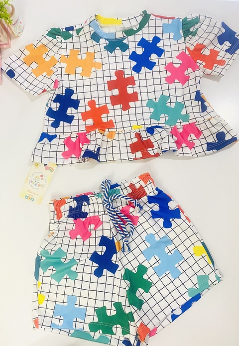 Conjunto confort quebra cabeça