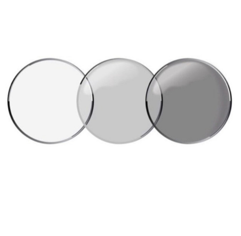 Par de lentes fotossensível/antirreflexos