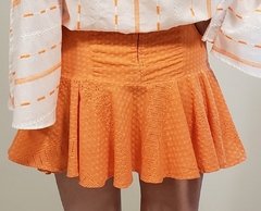 MINI SAIA LAISE LARANJA COD 11210 - Samteshy
