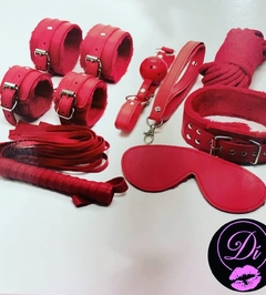 kit Sado 7 Piezas Rojo