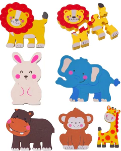 Puzzle animales de la selva - Espacio Mi Luz | Muebles y Juegos Infantiles | El Palomar/Haedo | Argentina