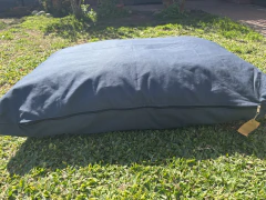 Colchón rectangular para perros grandes + Funda extra 110 x 70 x 10 cm