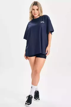 Camiseta Oversized Only Limit Azul na internet