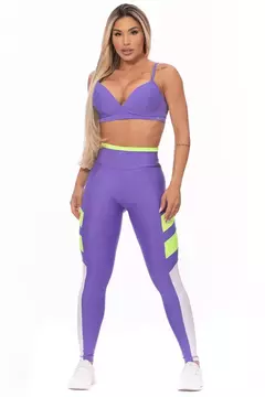 Conjunto de legging FITZONE PURPLE