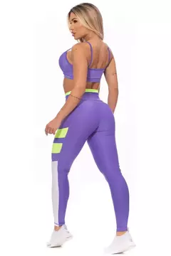 Conjunto de legging FITZONE PURPLE - comprar online
