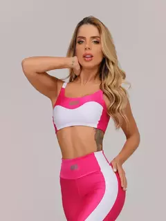Imagem do Conjunto shorts Inovate Rosa Pink