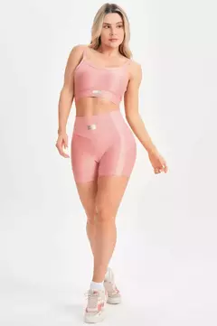 Conjunto de shorts Bright rosê