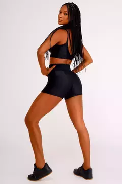 Conjunto shorts bright preto - Lifitness