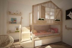 Cama Casita Love