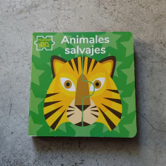 ANIMALES SALVAJES- MI PRIMER LIBRO PUZLE