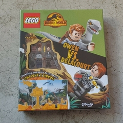 LEGO LANDSCAPE JURASSIC WORLD: OWEN VS, DELACOURT