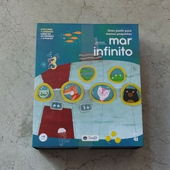 DESCUBRE Y APRENDE LIBRO + 2 PUZLES - MAR INFINITO