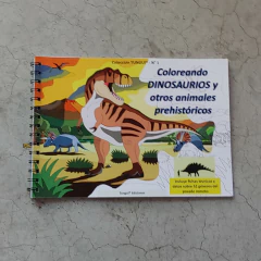 COLOREANDO DINOSAURIOS Y OTROS ANIMALES PREHISTÓRICOS